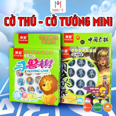 Cờ Thú Nhựa Mini - Cờ Tướng Bàn Giấy Giá 15.000đ, Siêu Vui Chơi Cùng Bạn Bè