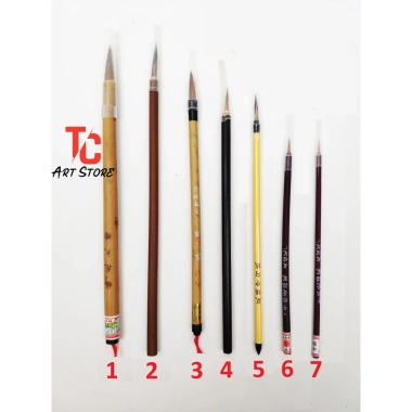 Cọ Trung Viết Thư Pháp, Bút Lông Thư Pháp - Cọ Nét, Cọ Vẽ Nước Giá Rẻ 10,277 VND