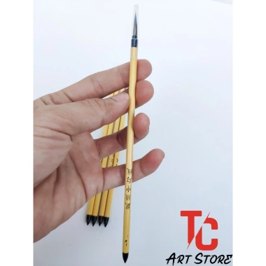 Cọ Trung Viết Thư Pháp, Bút Lông Thư Pháp - Cọ Nét, Cọ Vẽ Nước Giá Rẻ 10,277 VND 8