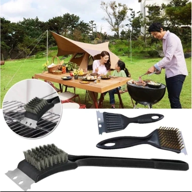 Cọ vệ sinh vỉ nướng BBQ răng thép không gỉ - Siêu tiện lợi, giá chỉ 25.000 VND