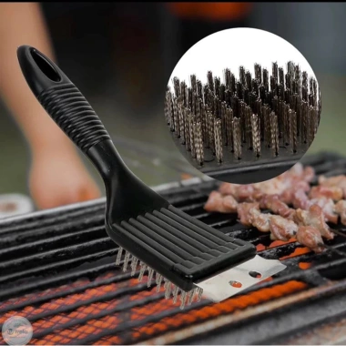 Cọ vệ sinh vỉ nướng BBQ răng thép không gỉ - Siêu tiện lợi, giá chỉ 25.000 VND
