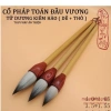 Cọ Viết Thư Pháp Bút Lông Cổ Pháp Toán Đầu Vương Lông Thỏ & Lông Dê Cao Cấp 2