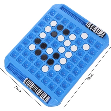 Cờ vua lật ZHUXAOWAN - Túi lưu trữ, Montessori di động, trò chiến lược trẻ em, bộ du lịch 6