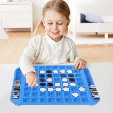 Cờ vua lật ZHUXAOWAN - Túi lưu trữ, Montessori di động, trò chiến lược trẻ em, bộ du lịch 9