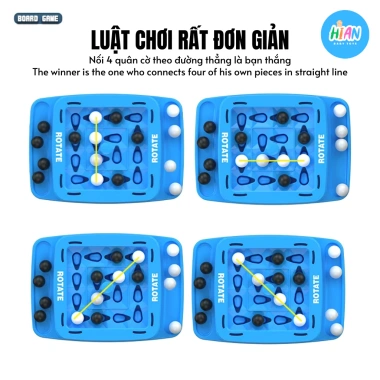 Cờ Xoay Logic Trò chơi trí tuệ cho trẻ em rèn luyện tư duy, kích thích não, giá 65.000₫ giảm mạnh 3 Cờ Xoay Logic Trò chơi trí tuệ cho trẻ em rèn luyện tư duy, kích thích não, giá 65.000₫ giảm mạnh 3