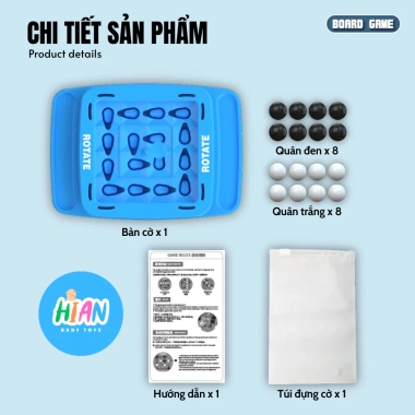 Cờ Xoay Logic Trò chơi trí tuệ cho trẻ em rèn luyện tư duy, kích thích não, giá 65.000₫ giảm mạnh