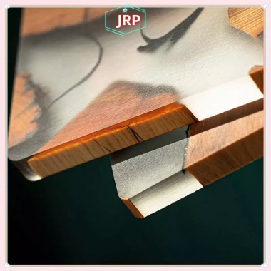 Coaster Gỗ Trà JRP Nhật Bản - Nhựa Cách Nhiệt, Gioăng Trà, Giá 100.332 VND
