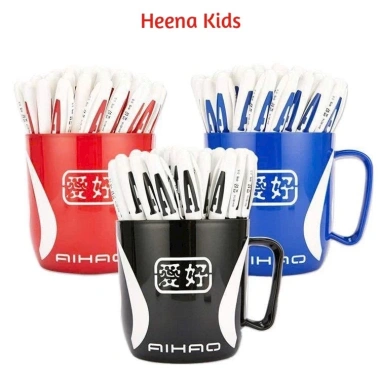 Cốc 48 bút gel chữ A loại 1 chất lượng cao viết êm trơn 4 màu giá 37.240 VND