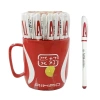 Cốc 48 bút gel chữ A loại 1 chất lượng cao viết êm trơn 4 màu giá 37.240 VND 5