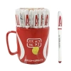 Cốc 48 cây bút gel Chữ A Aihao Hoa Việt loại 1 viết êm trơn giá ưu đãi 42.000₫ 10