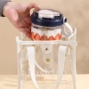 Cốc ăn sáng ZOOMING 650ml - Bát sữa chua cầm tay, hộp yến mạch chống rò rỉ, tái sử dụng, giảm 19% 6