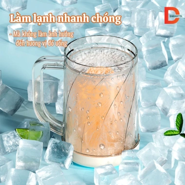 Cốc bia đá lạnh GADI - Giữ nhiệt siêu lâu, không tan đá, chỉ 95.999đ 3