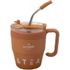 Cốc Cà Phê Giữ Nhiệt 480ml Lafonte và Ống Hút Inox - Giá Ưu Đãi 186.600₫ 4