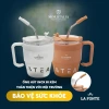 Cốc Cà Phê Giữ Nhiệt 480ml Lafonte và Ống Hút Inox - Giá Ưu Đãi 186.600₫ 8
