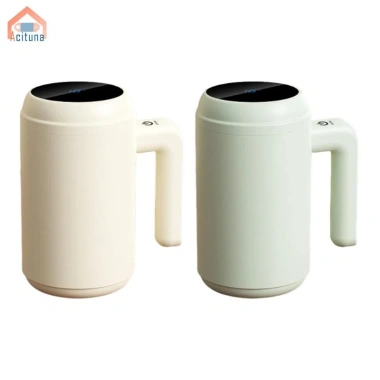 Cốc cà phê tự động khuấy, hiển thị nhiệt độ, sạc USB – Đồ uống tiện du lịch, văn phòng, đi bộ dài