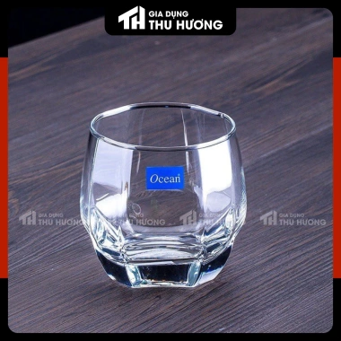 Cốc cạnh Thủy Tinh Ocean B17.112 340ml Bộ 6 dày dặn trong suốt Giá 40.000 VND