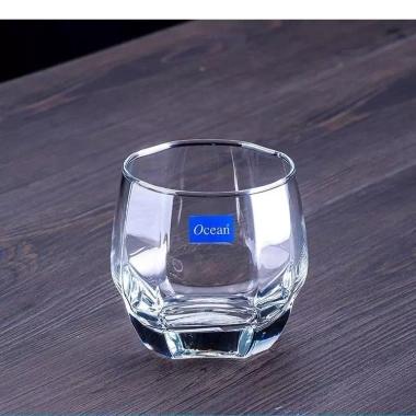 Cốc cạnh Thủy Tinh Ocean B17.112 340ml Bộ 6 dày dặn trong suốt Giá 40.000 VND
