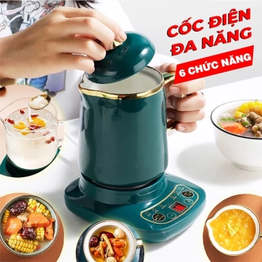 Cốc chưng yến đa năng mini 500-800ml nấu cháo hầm hâm nóng pha trà chính hãng giảm giá 520k