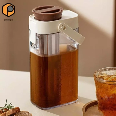 Cốc Cold Brew 1L + Bình Nước Đun Nước Chanh Nóng Có Nắp, Dùng cho Trà - Giá ưu đãi 321.200₫