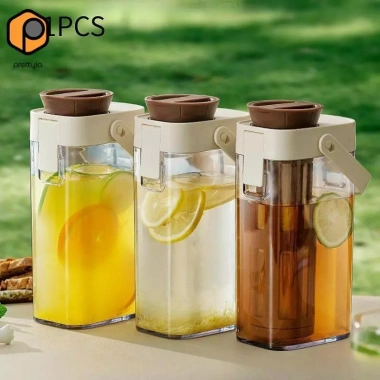 Cốc Cold Brew 1L + Bình Nước Đun Nước Chanh Nóng Có Nắp, Dùng cho Trà - Giá ưu đãi 321.200₫