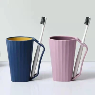 Cốc Đánh Răng Nhựa PP Có Tay Cầm Tiện Dụng - Dùng Uống Nước, Du Lịch, Nhà Tắm 88.528