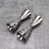 Cốc đo Cocktail FEDAOG 30/45ml Thép không gỉ Jigger - Họa tiết lá và đầu lâu, giảm giá 218.460₫ 3