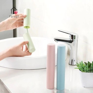 Cốc đựng bàn chải du lịch, hộp kem và đồ vệ sinh sáng tạo, tiện lợi, chỉ 28.600₫