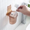Cốc Đựng Đồ Dán Tường Hình Gấu cho Bàn Chải Đánh Răng Lỗ Thoát Nước Tiện Lợi 2