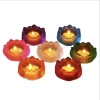 Cốc đựng nến hoa sen lưu ly miệng tròn - Đặt nến Phật giáo, giảm còn 35.000đ