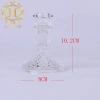 Cốc đựng nến thủy tinh cao 10cm Chân nến decor Huydecor giá ưu đãi 18.000₫ 2