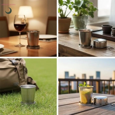 Cốc Gấp Gọn Du Lịch và Cá Nhân Tiện Lợi – Siêu Nhẹ, An Toàn Sức Khỏe, Giá 28.050₫ 6