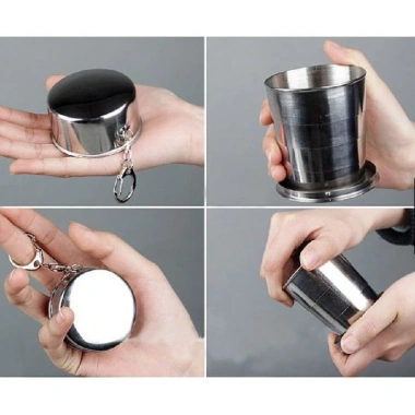 Cốc Gấp Gọn Du Lịch và Cá Nhân Tiện Lợi – Siêu Nhẹ, An Toàn Sức Khỏe, Giá 28.050₫ 9