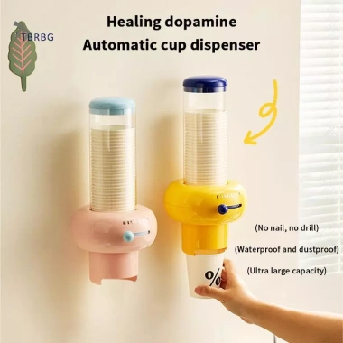 Cốc Giấy Nhựa TBRBG Đựng Văn Phòng, Giá Đỡ Treo Tường, Chống Bụi, Dung Lớn – 101.200₫