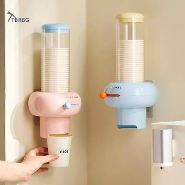 Cốc Giấy Nhựa TBRBG Đựng Văn Phòng, Giá Đỡ Treo Tường, Chống Bụi, Dung Lớn – 101.200₫