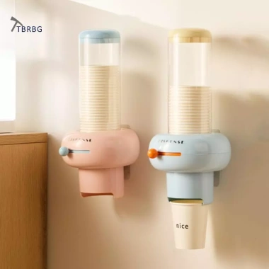Cốc Giấy Nhựa TBRBG Đựng Văn Phòng, Giá Đỡ Treo Tường, Chống Bụi, Dung Lớn – 101.200₫