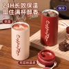 Cốc giữ nhiệt thép không gỉ 316 430ml lót gốm, cầm tay cà phê, giảm giá 529k