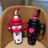 Cốc Happy Cách Nhiệt Thép Không Gỉ 316 930ml - Tặng Charm Hoa, Nút Bịt Ống Hút - Giá chỉ 208.000, free ship