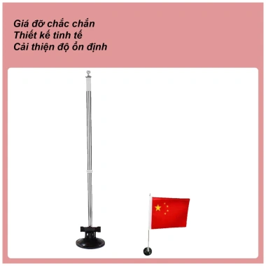 Cốc Hút Cờ Xe RV - Cột Cờ Gắn Chân Đế, Hiển Thị Giá Đỡ Cực, Giá Ưu Đãi 162.800₫
