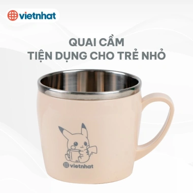 Cốc inox giữ nhiệt 200ml 6.351 – An toàn, cách nhiệt, cho bé Việt Nhật – Giá chỉ 26.900₫ 3