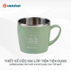 Cốc inox giữ nhiệt 200ml 6.351 – An toàn, cách nhiệt, cho bé Việt Nhật – Giá chỉ 26.900₫ 4
