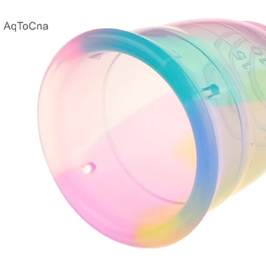 Cốc Kinh Nguyệt Silicon Nhiều Màu, Vệ Sinh Nữ Tính, Tái Sử Dụng, Giá 48.816 VND 7