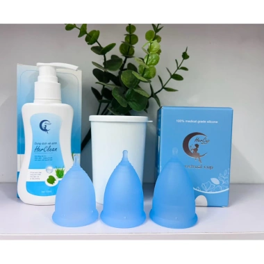 Cốc Nguyệt San Hercup Made in USA giảm giá 439k VND, chất liệu cao cấp, thiết kế tinh tế