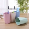 Cốc Nhựa Lúa Mạch Hình Lục Giác Đánh Răng, Uống Nước, Đựng Bàn Chải – Tiện Dụng Nhà Tắm và Du Lịch, 8.454đ 4