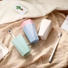 Cốc Nhựa Lúa Mạch Hình Lục Giác Đánh Răng, Uống Nước, Đựng Bàn Chải – Tiện Dụng Nhà Tắm và Du Lịch, 8.454đ 5