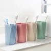Cốc Nhựa Lúa Mạch Hình Lục Giác Đánh Răng, Uống Nước, Đựng Bàn Chải – Tiện Dụng Nhà Tắm và Du Lịch, 8.454đ 6
