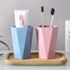 Cốc Nhựa Lúa Mạch Hình Lục Giác Đánh Răng, Uống Nước, Đựng Bàn Chải – Tiện Dụng Nhà Tắm và Du Lịch, 8.454đ 7