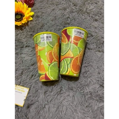 cốc nhựa trẻ em hình trái cam ly melamine dày dặn Mta-Mart2 giảm giá 41.000 4