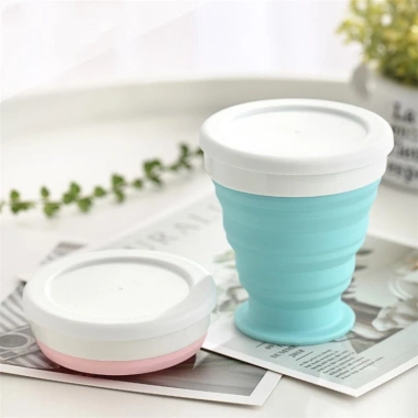 Cốc nước gấp gọn silicone tiện lợi, nhẹ bền, phù hợp du lịch - Giá 50,094₫