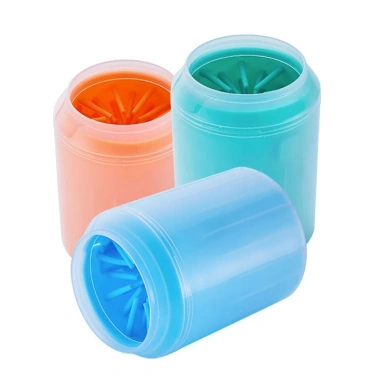 Cốc rửa chân thú cưng silicone đa kích thước cho chó mèo - sạch nhanh, tiện lợi 9