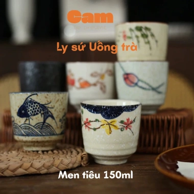 Cốc sứ phong cách Nhật cho nước, trà, cafe – Quà tặng Nhà của Nâu, giảm còn 34.229₫ 3 Cốc sứ phong cách Nhật cho nước, trà, cafe – Quà tặng Nhà của Nâu, giảm còn 34.229₫ 3